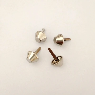 C5 10mm 50PCS 50 шт 4 цвета Brads для скрапбукинга DIY аксессуары фотоальбом рамки украшения-брадсы ручной работы украшения для скрапбукинга - Цвет: C5 10mm 50PCS