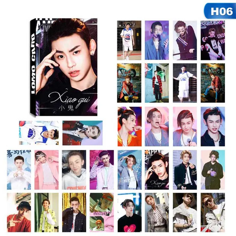 30 шт./компл. Nine PERCENT CXK Fan Chengcheng сделал бумажный плакат фото карты Lomo карты HD фотостудии игрушек, для подарка, для фанатов