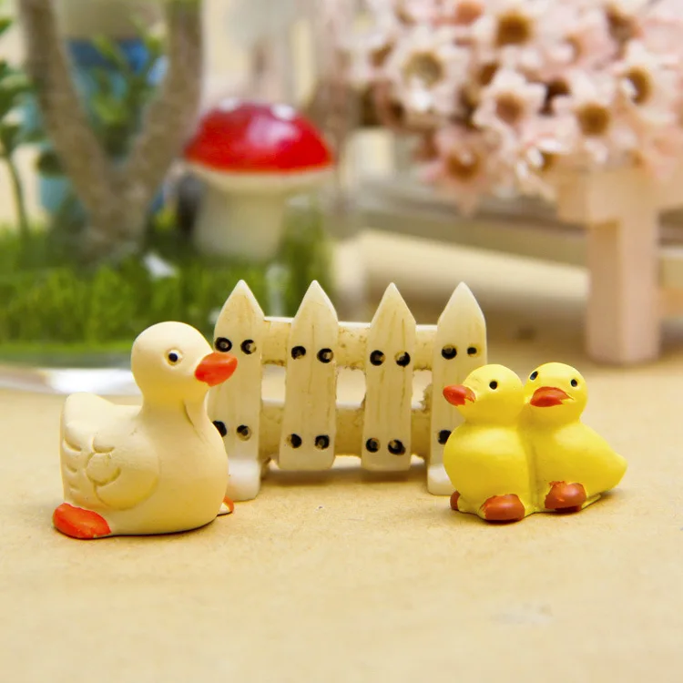 Zakka Children Mini Dolls Kawaii Forest Animals Duck Chick Elephant Cow Cats Donkey Frog Turtle Pig hedgehog Action Figure Doll | Игрушки и