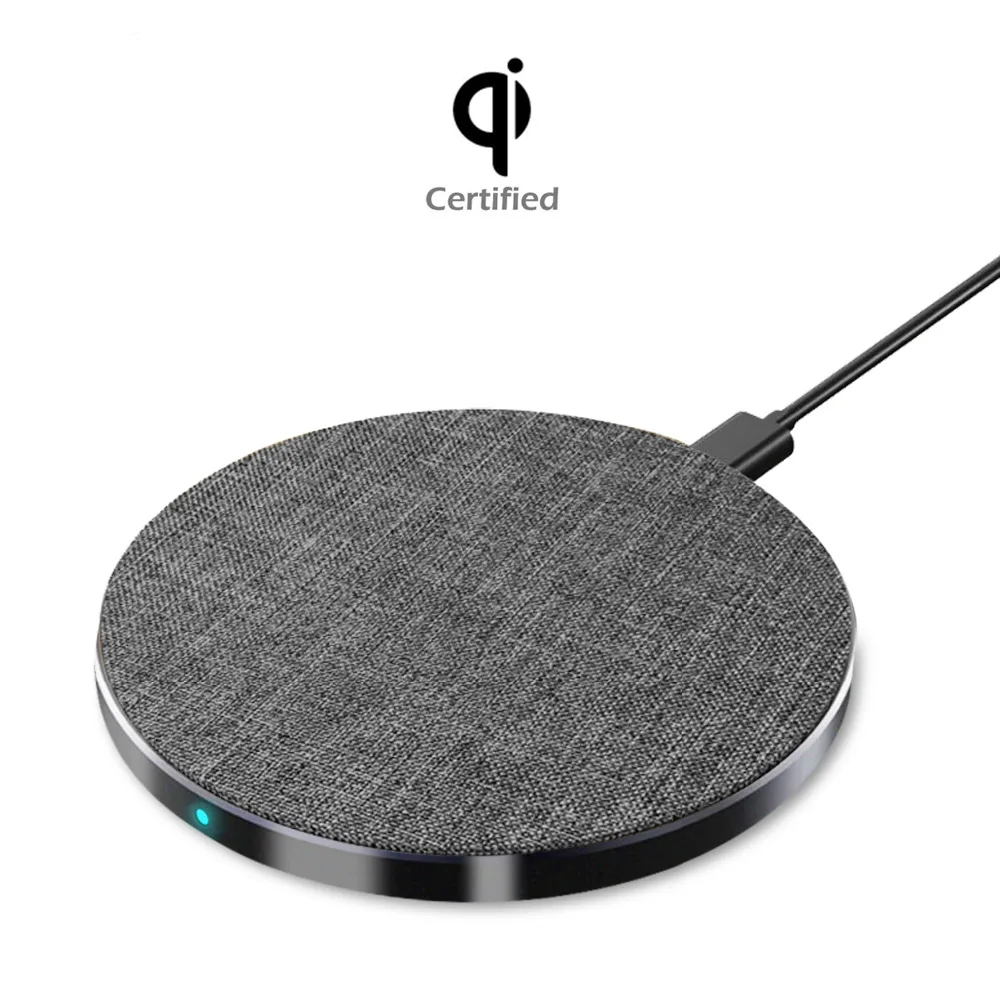 PORTEFEUILLE for Samsung qi wireless charger fast xiaomi pad chargeur induction iphone 8 plus XS XR | Мобильные телефоны и