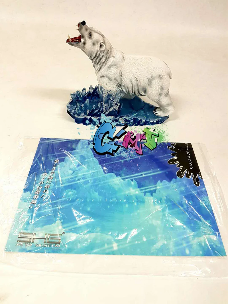 CMT Instock Folei ST Seiya Child Aquarius Camus and Polar bear (полный набор) игрушки фигурка|Игровые фигурки