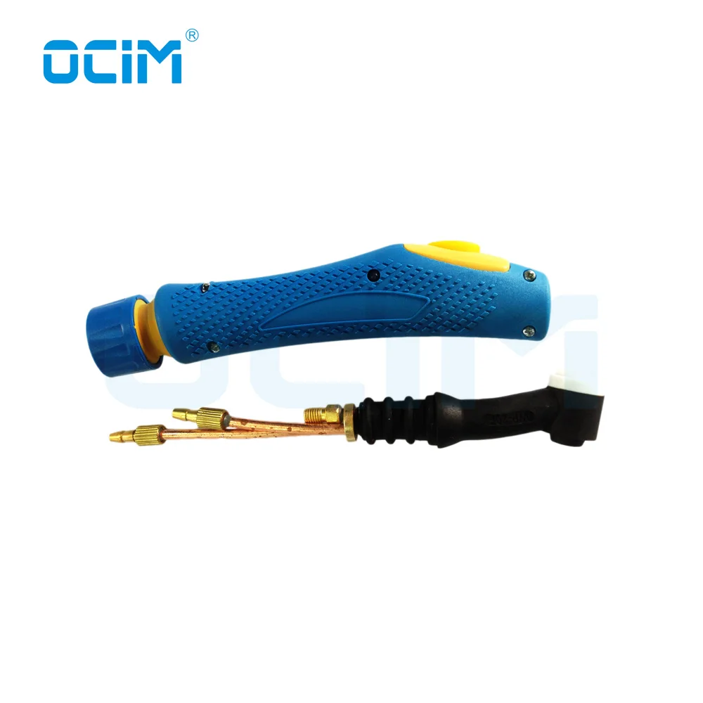 

Tig Torch Head WP 20F SR20F WP20F Water Cooled Gun Torch Blue Handle