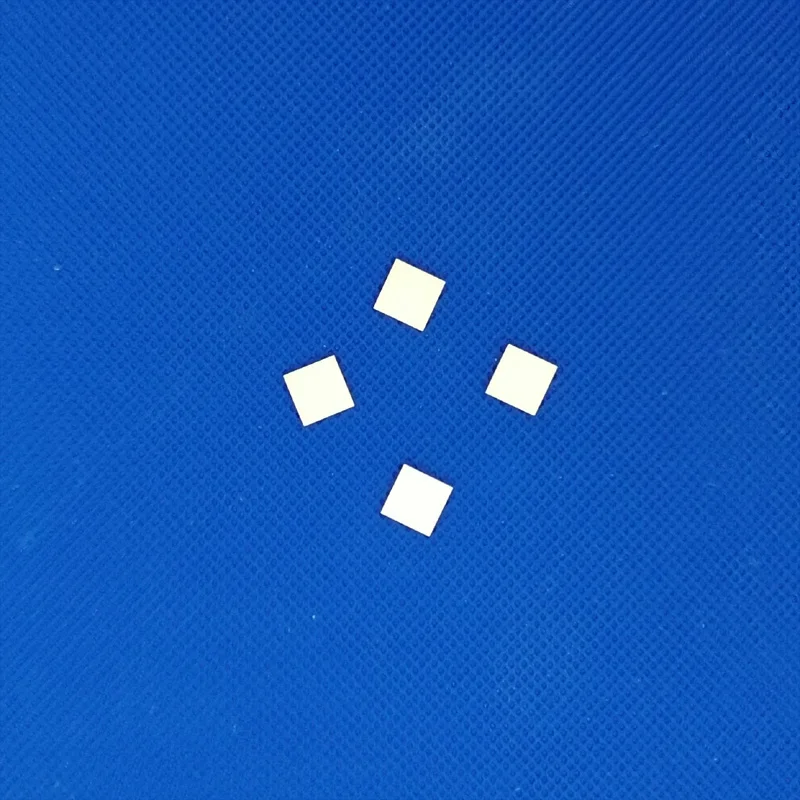 Пьезоэлектрический керамический пластинчатый преобразователь 9*9*0 73 мм PZT4