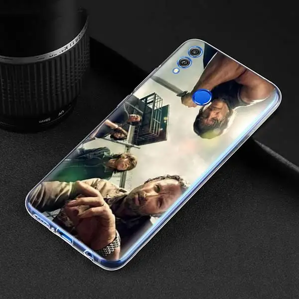 12 The Walking Dead команда нигана мягкий чехол для huawei Honor 8X 8C 8 S 8A 9 10 Lite 20i просмотра 20 Y6 Y7 Y9 чехол Coque - Цвет: 12