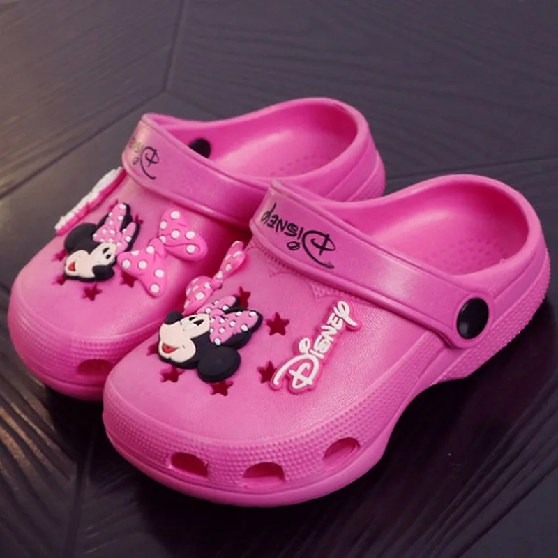 Disney Micky 2018 Sandals Boys Girls Toddler Beach Slipper Kids Baby Cute Cartoon Childrens Casual Shoes Summer EVA Anti-slip | Детская