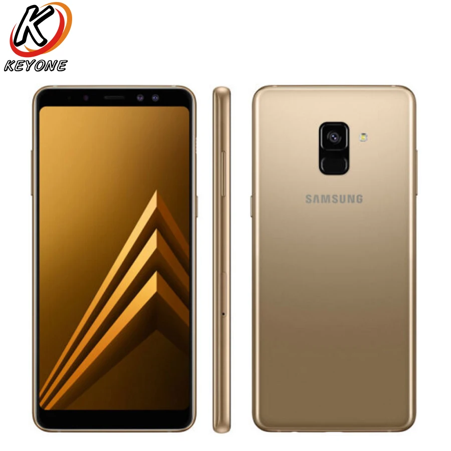 Фирменная Новинка samsung Galaxy A8 плюс + 2018 A730F DS Мобильный телефон 6 0 &quot6 ГБ Оперативная