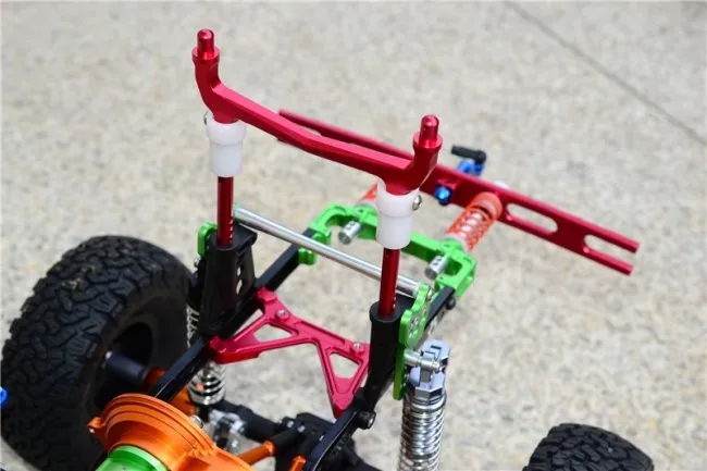1/10 AXIAL SCX10 II 90046 90047 ALLOY REAR BODY POST MOUNT - 1SET (FOR AX90046 AX90047) SCX2031R Игрушки и хобби