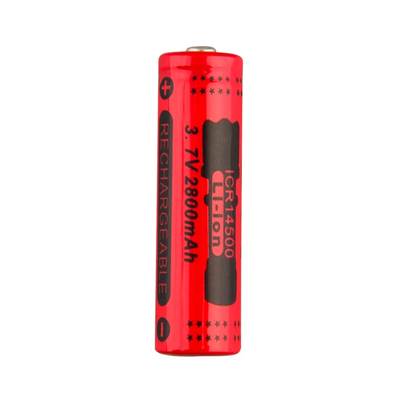 GTF 3 7 V 2800mah 14500 батарея литий ионная аккумуляторная для фонарика перезаряжаемая