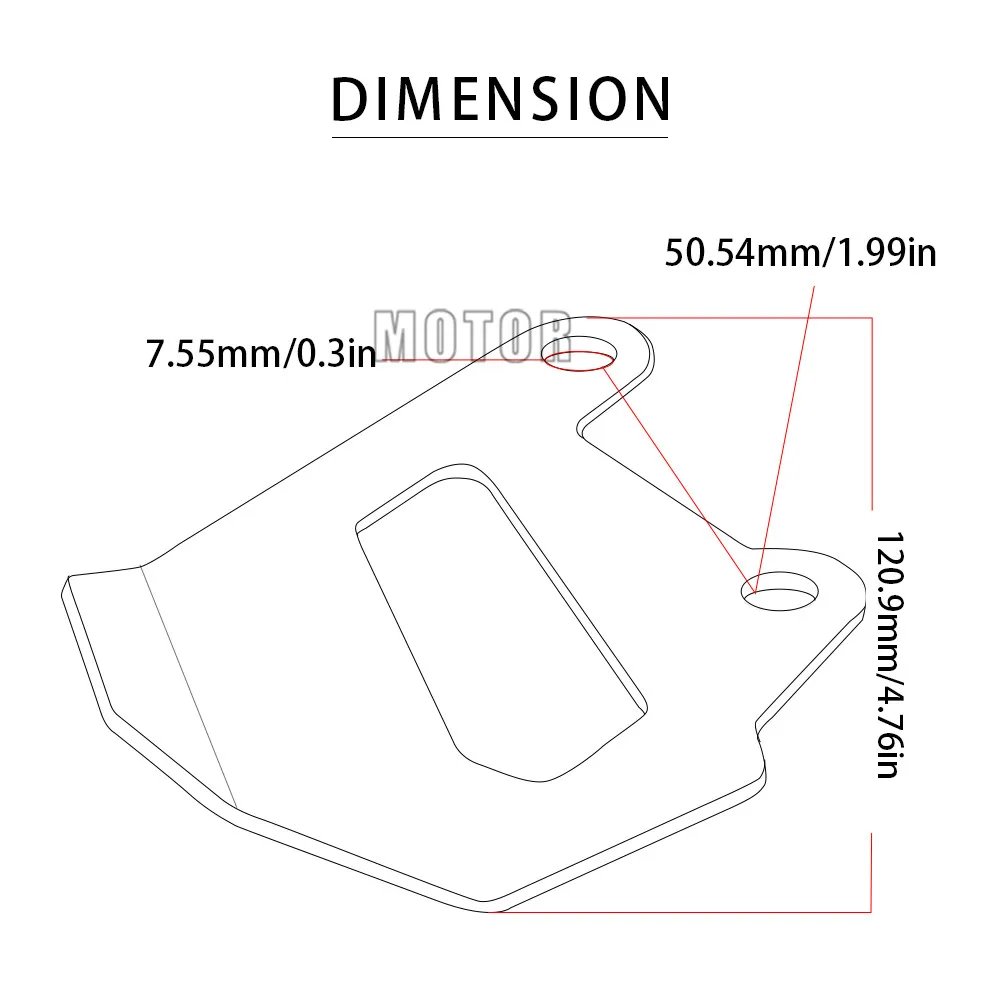 Для BMW R1200GS LC/R 1250 GS LC ADV/R1200R R1200RS мотоциклетный задний тормозной суппорт Защитная
