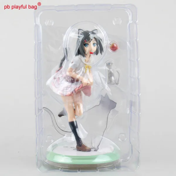 with retail box 1 шт. 18 см ПВХ фигурка Звездных Войн "мультики" Принц и каменистые кошка 1/8 АЗС создают цукико цуцукакуши анимация модель игрушки aa34 - Цвет: with retail box