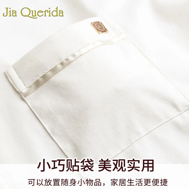 Женская Хлопковая пижама J & Q однотонная розовая большого размера для дома на
