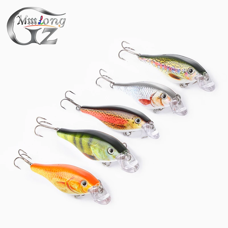 8 3 см/11 3g Одежда высшего качества Crankbait Жесткий Пластик рыболовная приманка на