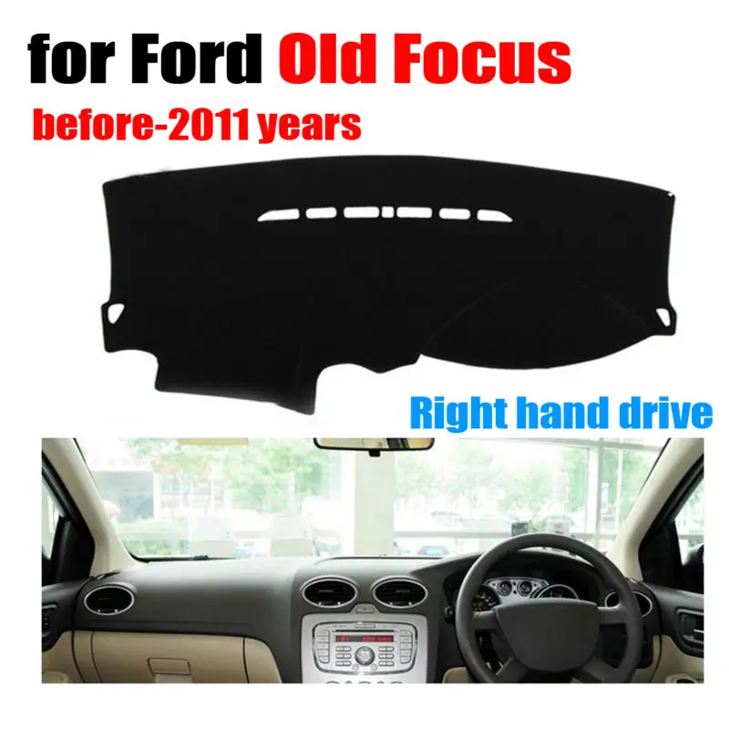 Приборная панель автомобиля охватывает коврик для Ford Old Focus до 2011 лет правый руль