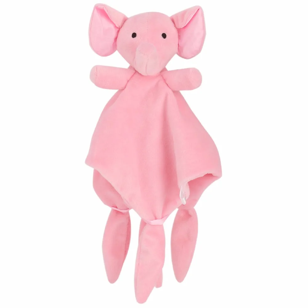 

Newborn Toddler Kids Plush Towel Toy Cartoon Cat Rabbit Animal Rattle Toy Baby Sleeping Newborn Stuffed Dolls Comfort Towel