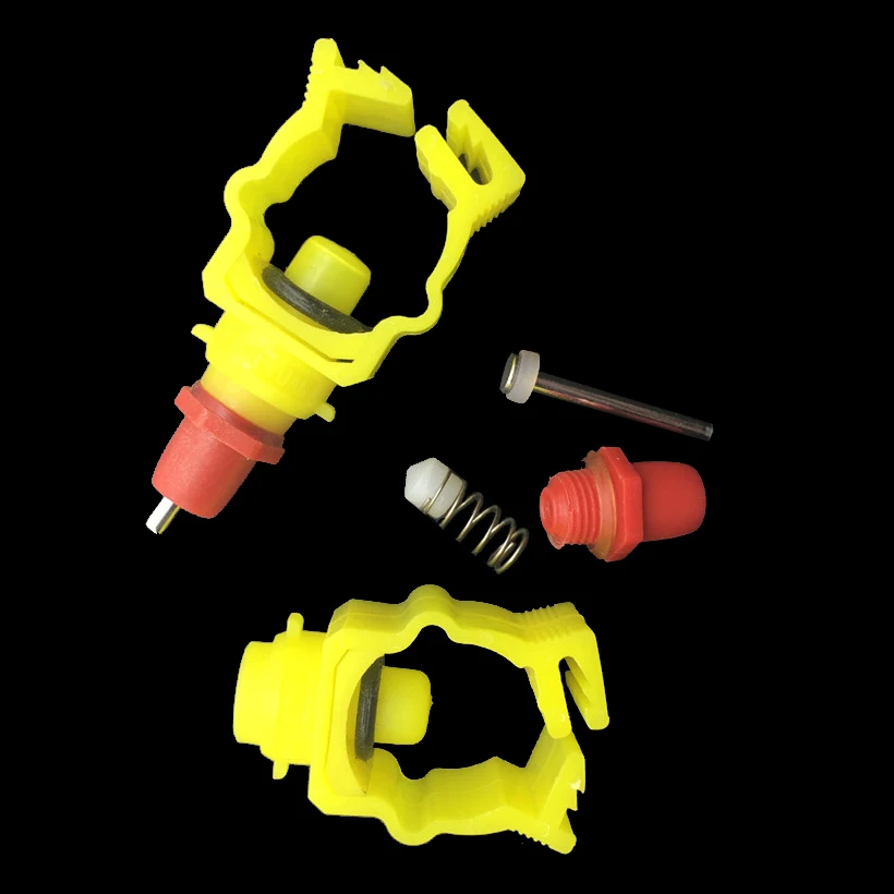 10 шт. курица с сосками поилки Автоматическая Вода пружина байонет