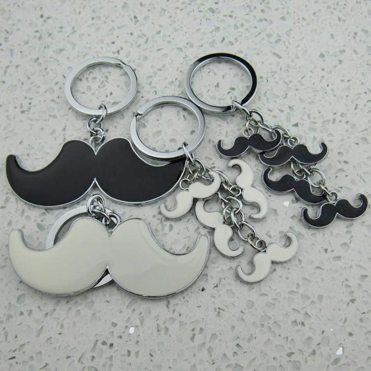 Брелок с усами усы брелок для ключей бородой высокое качество вешалка portachiavi chaveiro