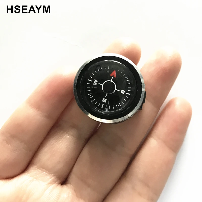 HSEAYM съемные часы компас автомобиль Кемпинг пеший Туризм руководство по применению портативный ручной компас