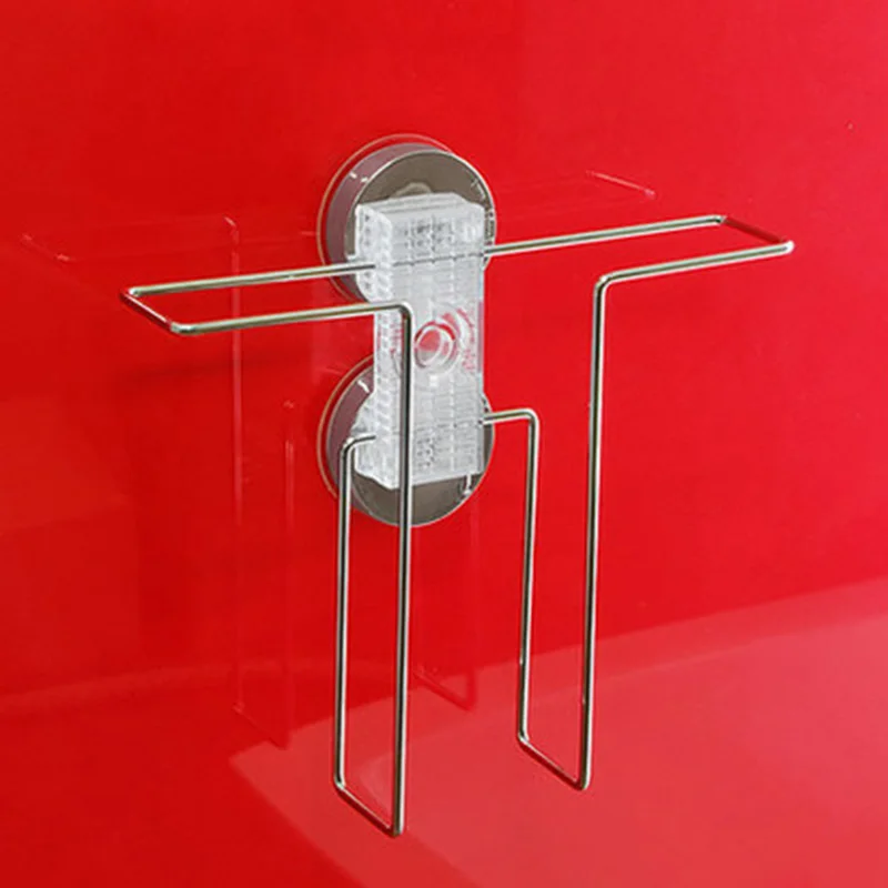 Настенный стеллаж для магазинов из нержавеющей стали серебристый креативный