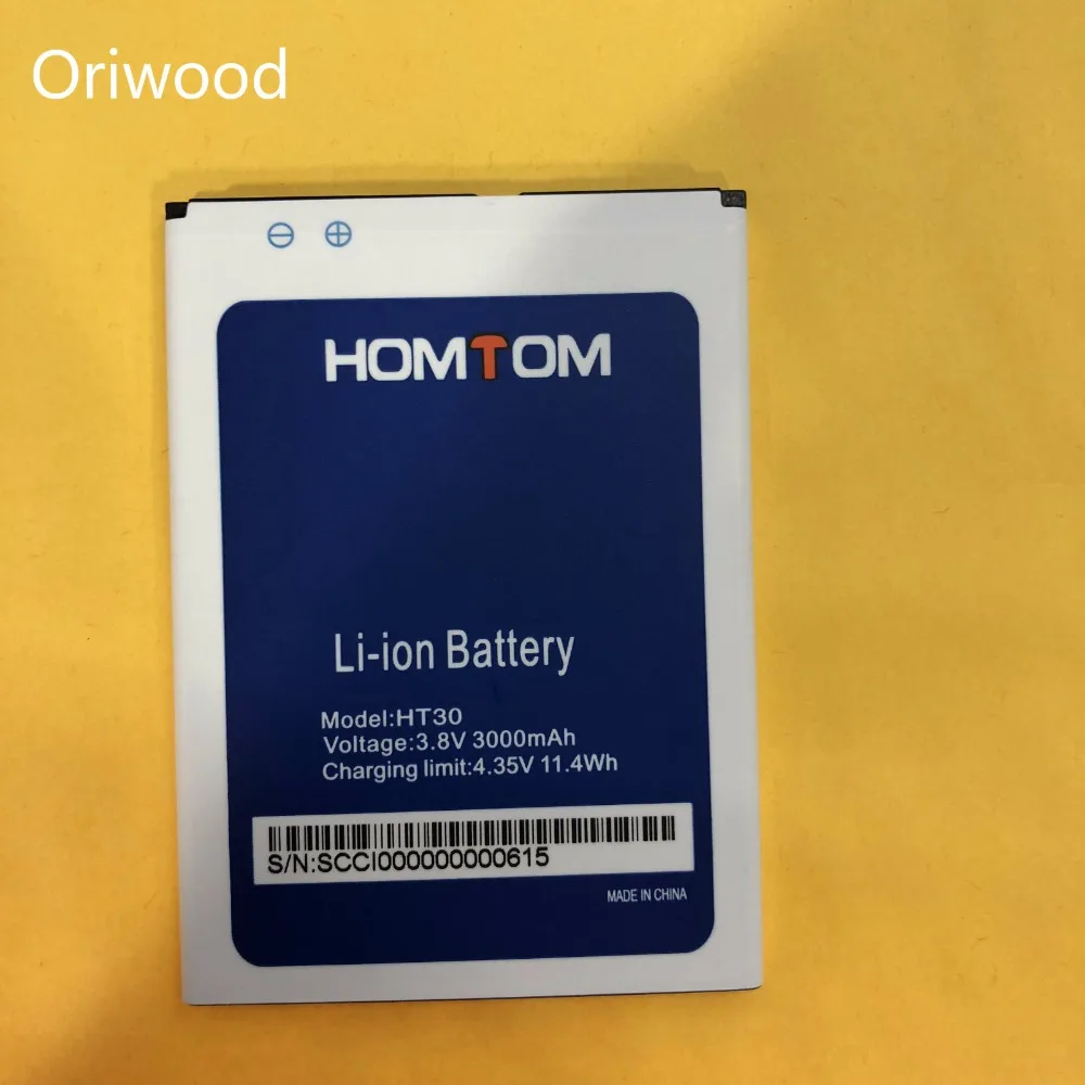 Новинка 100% года! Оригинальный аккумулятор HOMTOM ht30 3000 мАч for смартфон | Мобильные