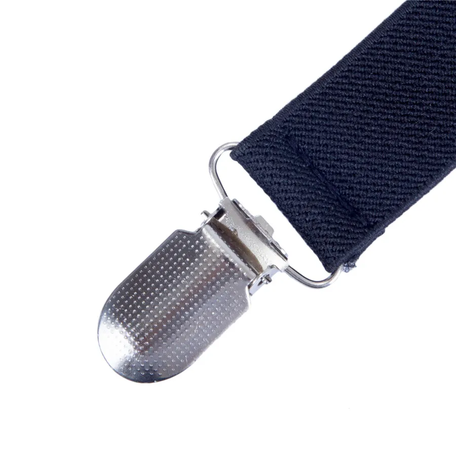 Мужские и женские подтяжки AWAYTR черные белые с 3 зажимами 2017 регулируемые для