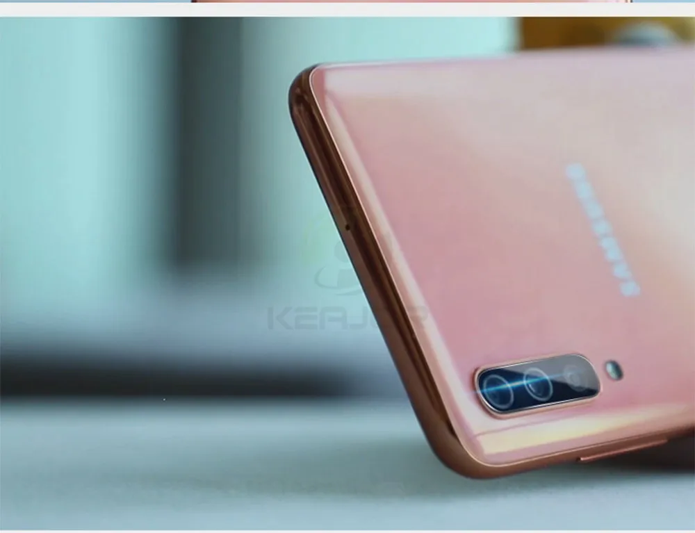 2 шт закаленное стекло для samsung Galaxy A40 задняя камера объектив прозрачная защитная пленка протектор экрана для samsung A60 A70 стекло