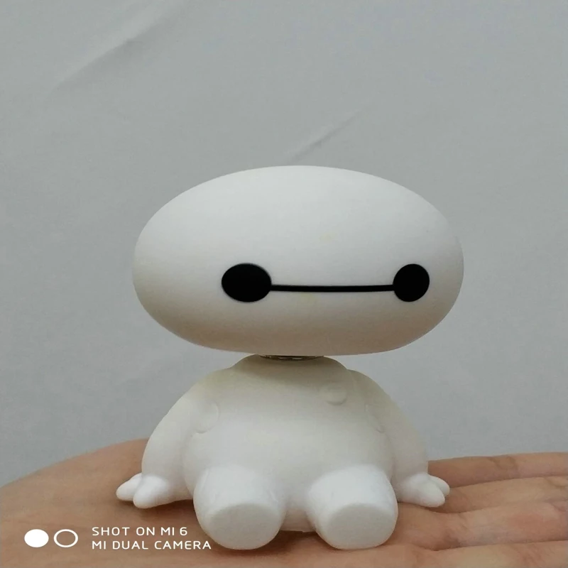 Мультфильм Пластиковый робот Baymax неваляшка фигура украшения авто Интерьер