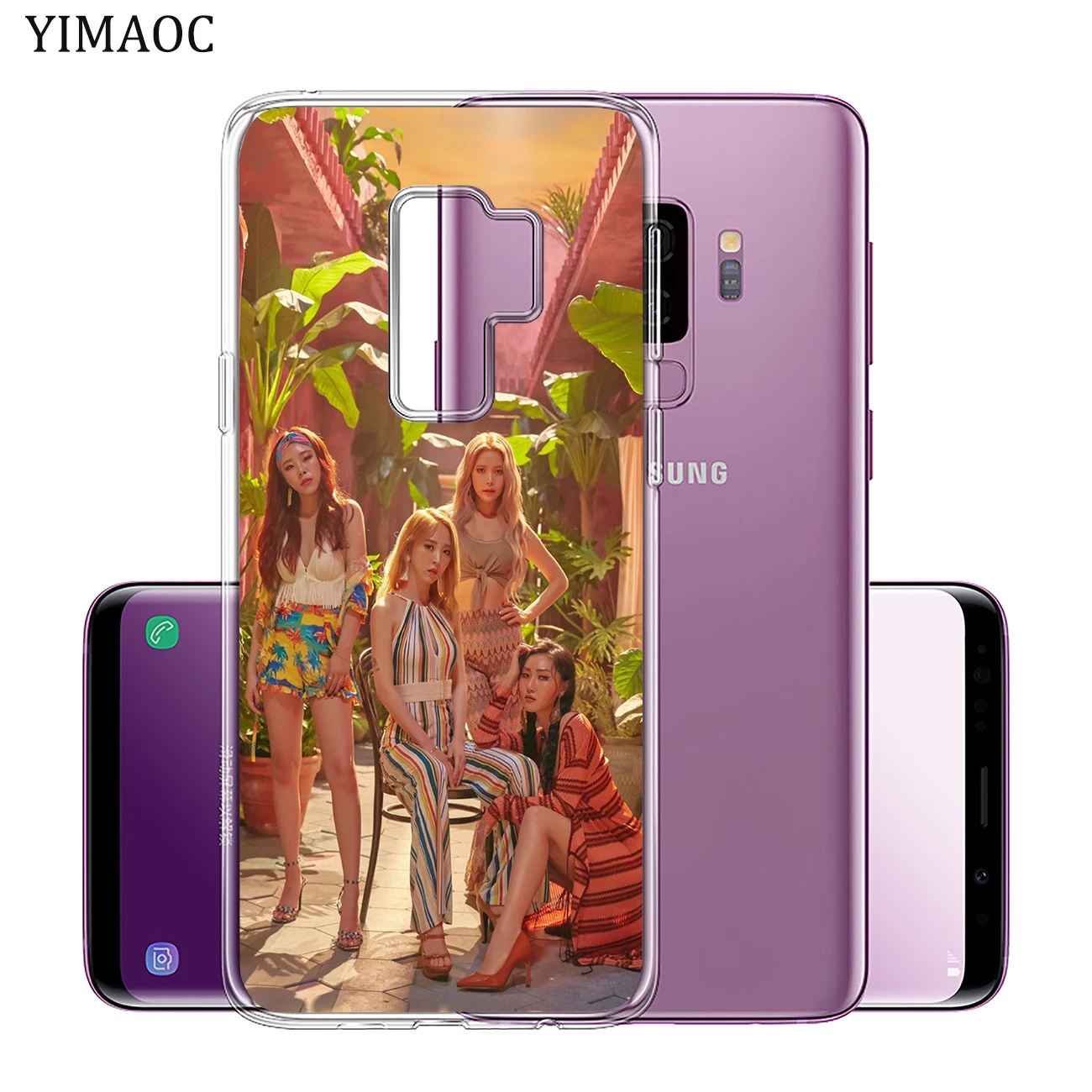 YIMAOC kpop mamamoo Мягкий ТПУ силиконовый чехол для телефона Samsung Galaxy S10 S9 S8 Note 10 Plus S7 Edge S10e