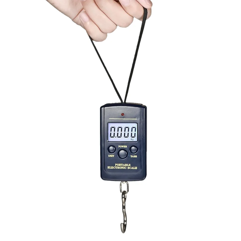 

10g-40Kg Portable Mini Electronic Hanging Fishing Luggage Balanca Digital Handy Pocket Weight Hook Scale Fishing Weights Scales