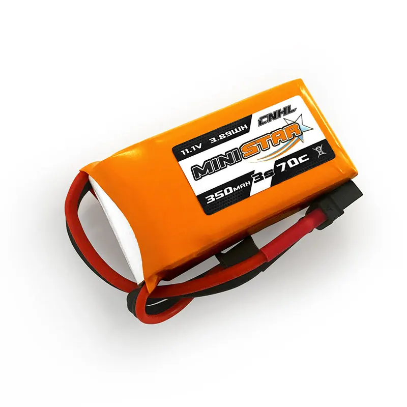 6 шт CNHL MiniStar 350 mAh 3 S 11,1 V 70C Lipo батарея с XT30U вилкой