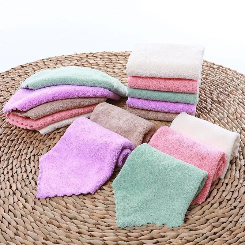 

100% Cotton soft Face towel absorbent household Travel Gym quick drying beach baby bathroom bath washcloth Handkerchief towel
