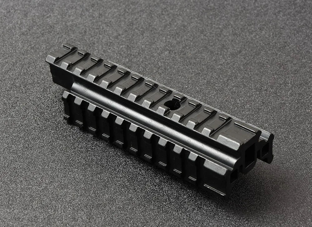 M4 M16 Carbine Scope Picatinny Mount Base алюминиевая трехсторонняя 20 мм черная Спарта для охоты