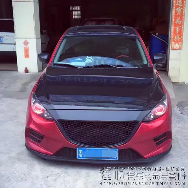 Подходят для MAZDA 3 Axela гараж разнообразный доблестный гоночный гриль решетка|racing
