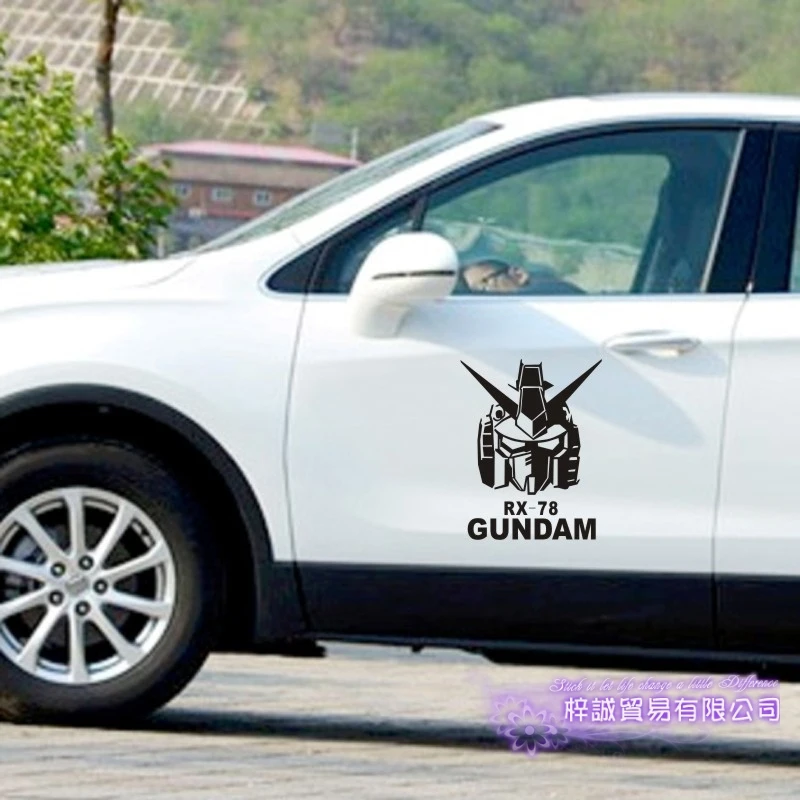 Наклейка GUNDAM аниме мультяшная наклейка на машину RX 78 виниловые наклейки стену