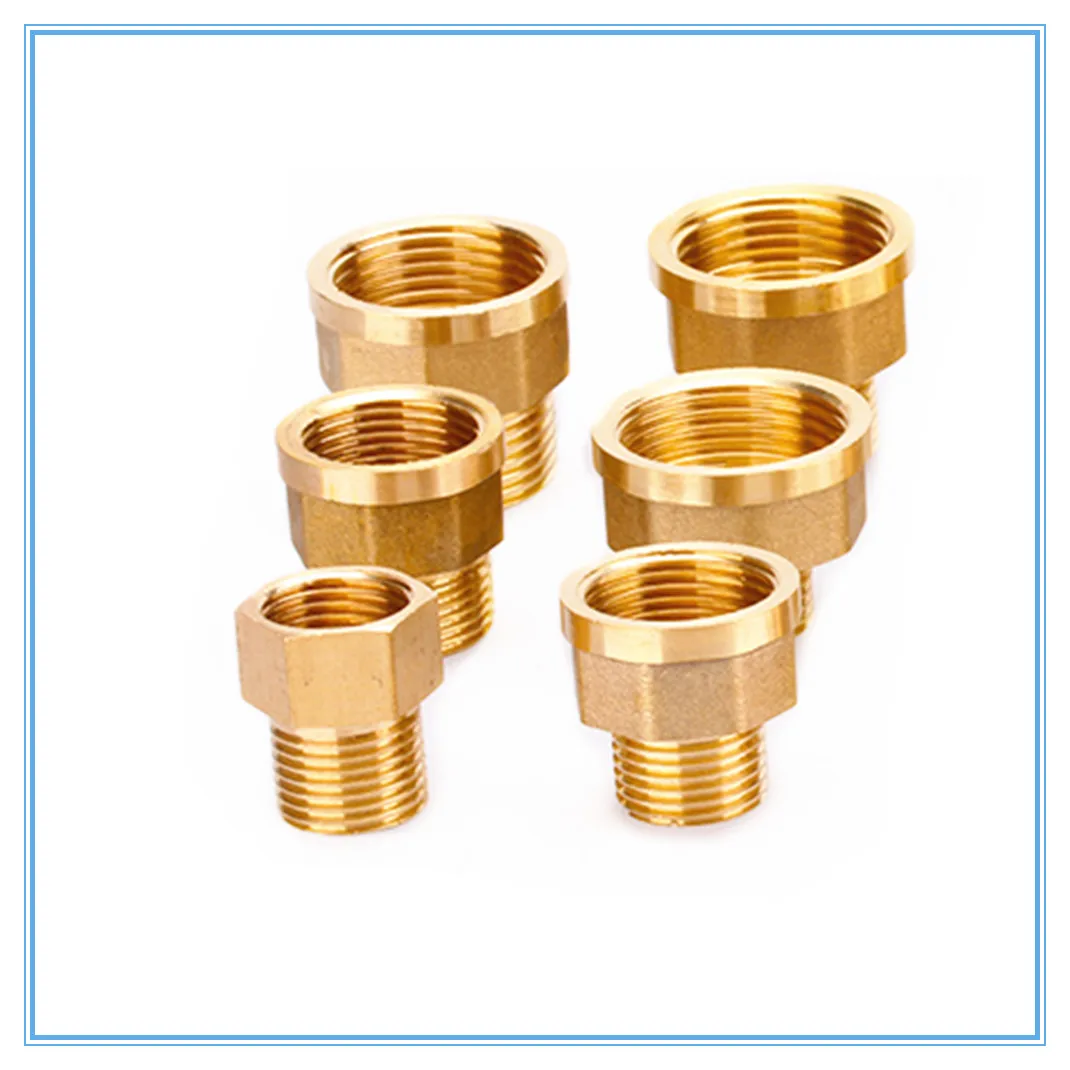Медный M/F 1/", 1/4", 3/", 1/2" штыревой К гнездовой резьбовой латунный Соединительный адаптер латунный трубный фитинг
