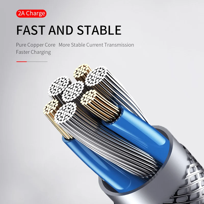 usams 10pcsa lot 1m 2a micro usb cable fast charging data cable sync microusb cable for huawei xiaomi oneplus redmi android free global shipping