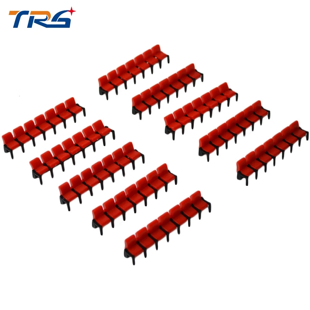 Игрушечные стулья для кинотеатра миниатюрные 1:50 20 шт./лот | Игрушки и хобби