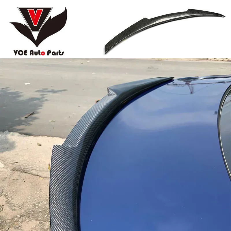 

E90 M4-Style Carbon Fiber Car-styling Rear Wing Lip Spoiler for BMW 3 Series E90 4-Door 2005-2011
