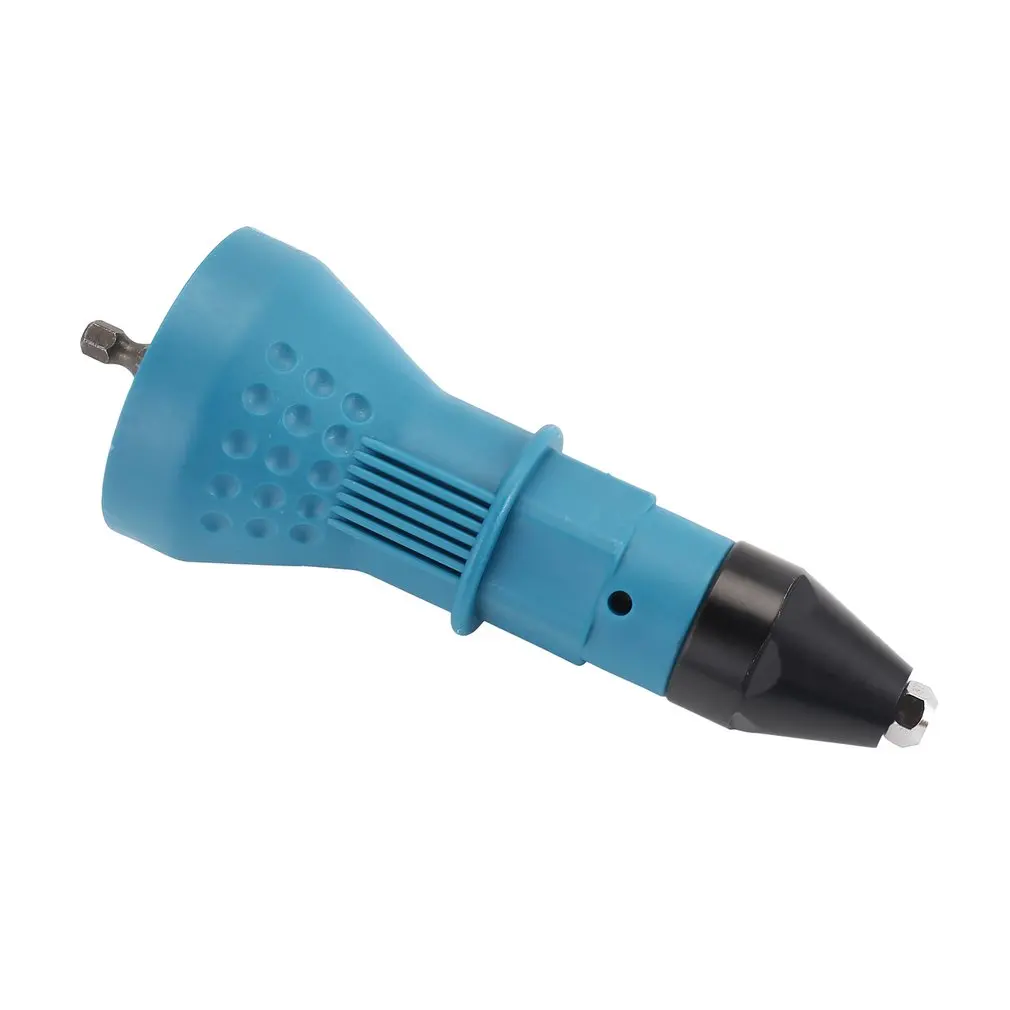 Rivet Gun for Cordless Drill Electric Nut Riveting Tool Adaptor Insert with 4 Nozzles | Инструменты