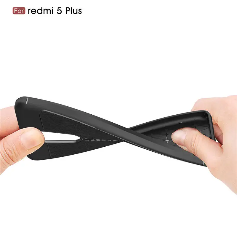 For Xiaomi Redmi 5 Plus Case PU Leather Phone Redmi5 5Plus Cover Silicone Back |