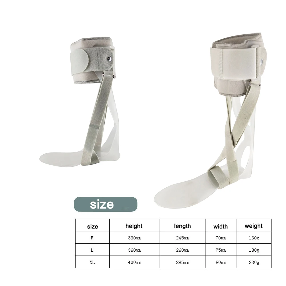 

Ankle Foot Orthosis Drop Feet Brace Splint Rehabilitation Hemiplegia Support