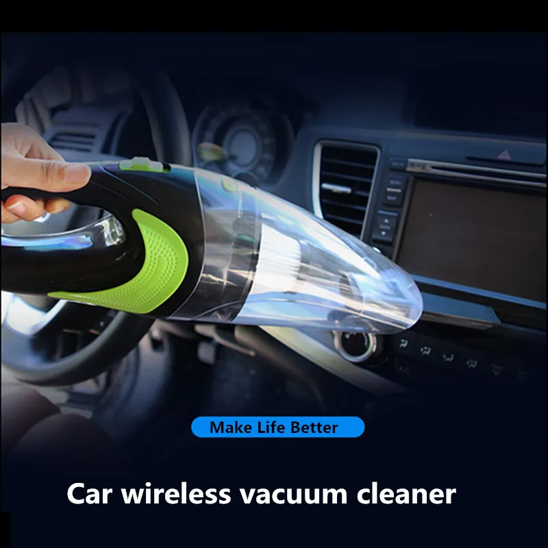1 шт. 120 Вт влажный/сухой автоматический пылесос беспроводной автомобильный USB
