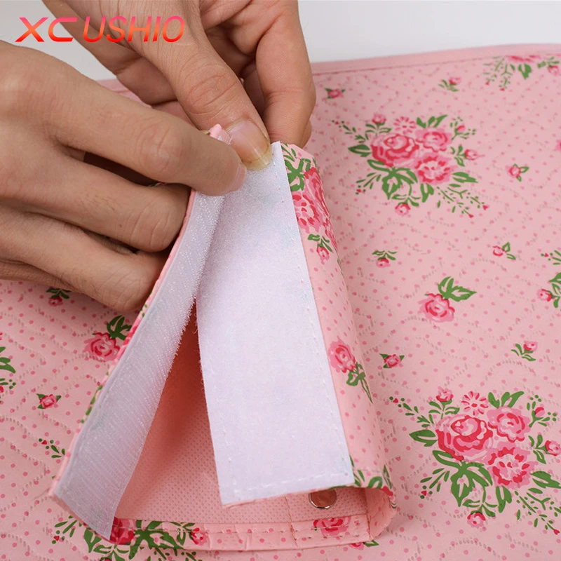 Multilayer Wardrobe Hanging Storage Bag Moistureproof Clothes Toys Organizer Magic Tape Closet Container Box|box fruit|box ribbonbox fan |