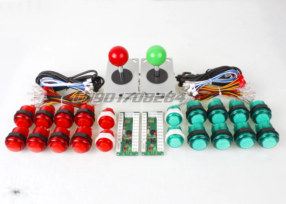 USB кодировщик для ПК игр 2 клавиши + 20 кнопок с подсветкой|encoder usb|encoder ledencoder control |