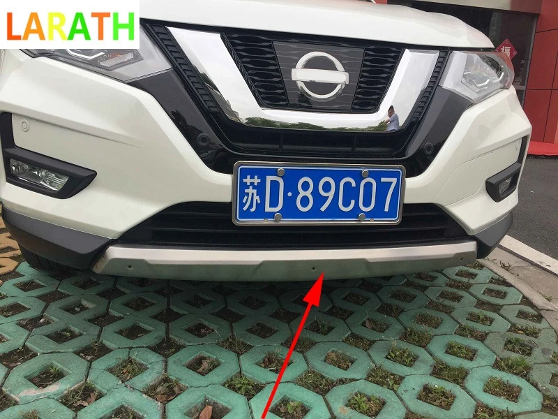 2 шт./компл. для Nissan X-Trail T32 2017 2018 Нержавеющая сталь передний и задний бамперы