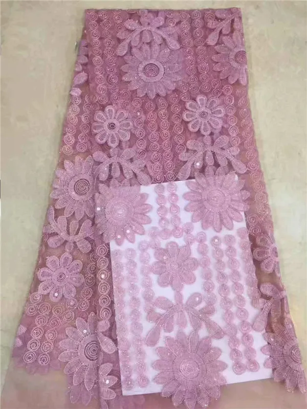 Кружевная африканская кружевная ткань 2019 высококачественное кружево с