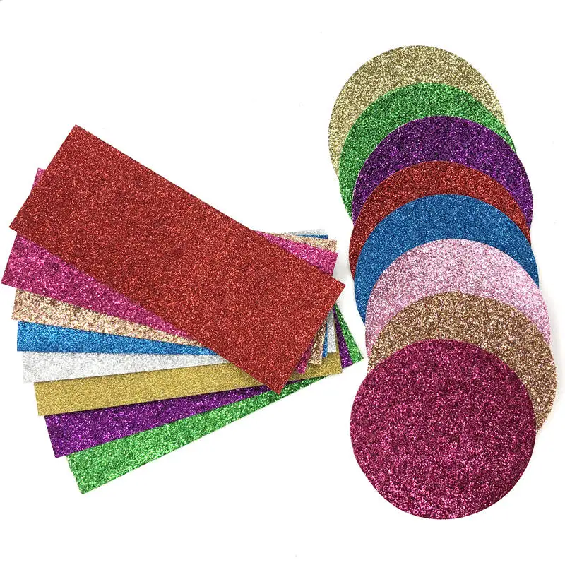 

Mikiwi Custom Packaging 30pcs Glitter Paper Wholesale Lashes Private Label Logo Packing Paper Round And Square Shape