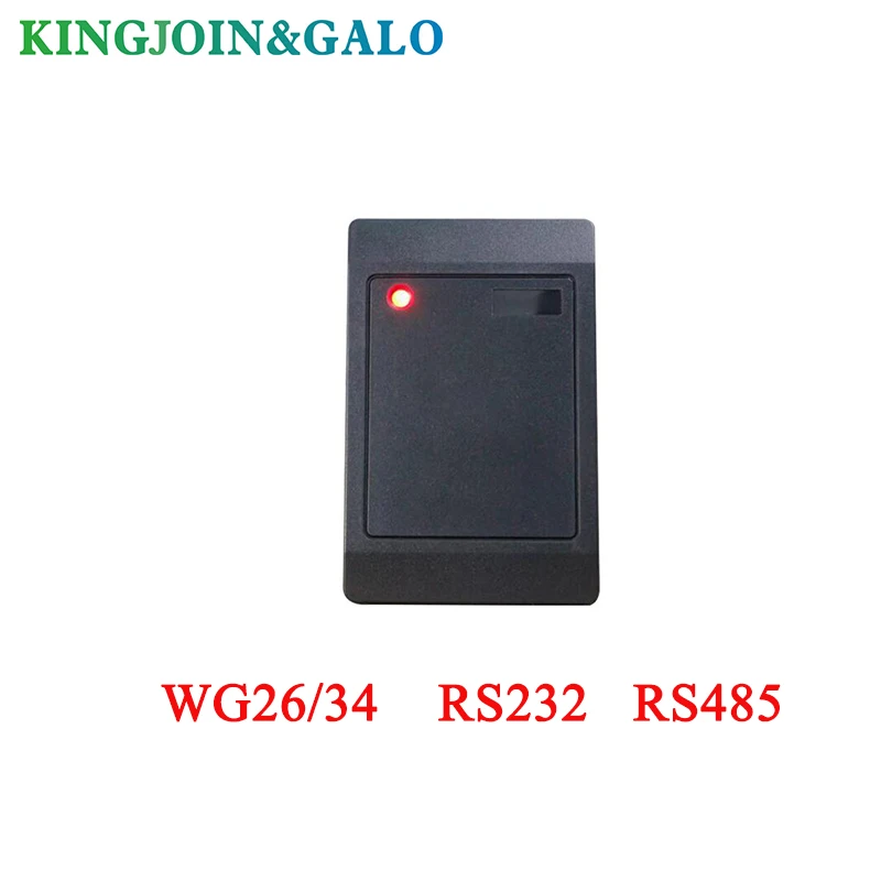 Оптовая продажа 13 56 МГц/125 кГц WG26/34 RS232 RS485 rfid считыватель выход для системы