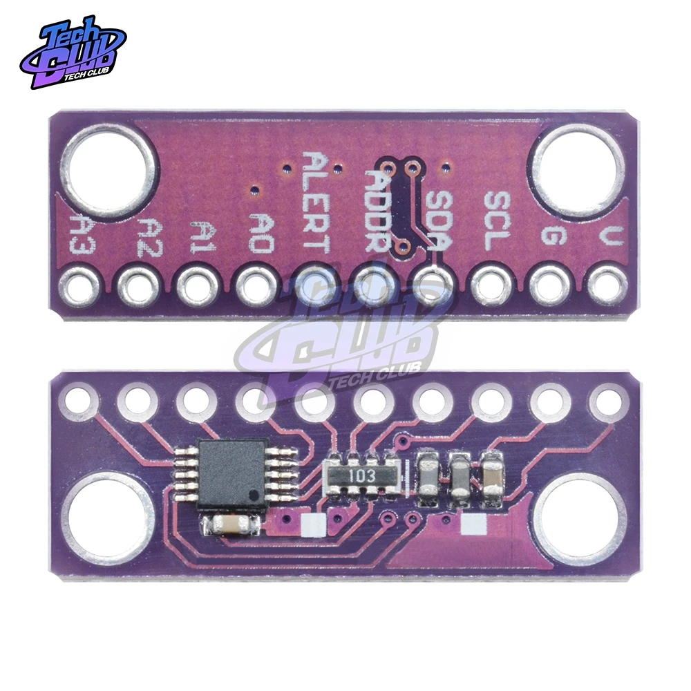 I2C ADS1115 ADS1015 16 бит АЦП 4 канала модуль усилителя с программируемый усилитель 2 0 V до 5