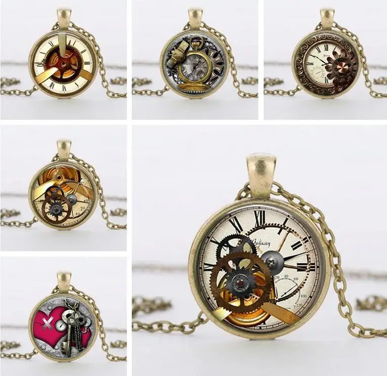 Панк промышленные шестерни стимпанк короткие ожерелья|necklace jewelry|short necklacesteampunk