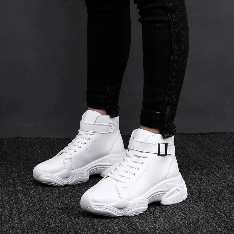 white YRRFUOT/женская модная обувь; брендовые дышащие женские модные кроссовки на шнуровке; лоферы; Новинка года; zapatillas mujer; женская повседневная обувь - Цвет: white